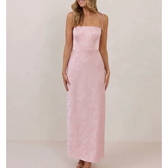 Park & Fifth Dresses & Skirts - Park & Fifth Light Pink Floral Maxi Dress - Size XS